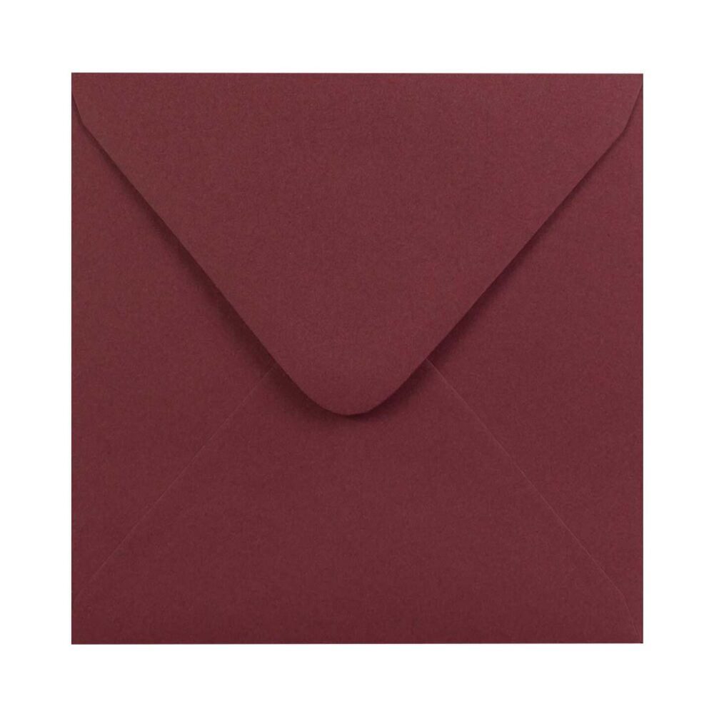 Buste quadrate Rosso Bordeaux