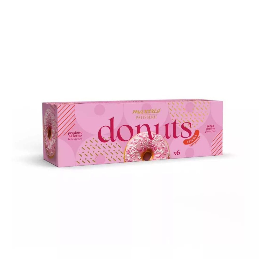 Donuts Maxtris alla Fragola (6 PZ) - immagine 2